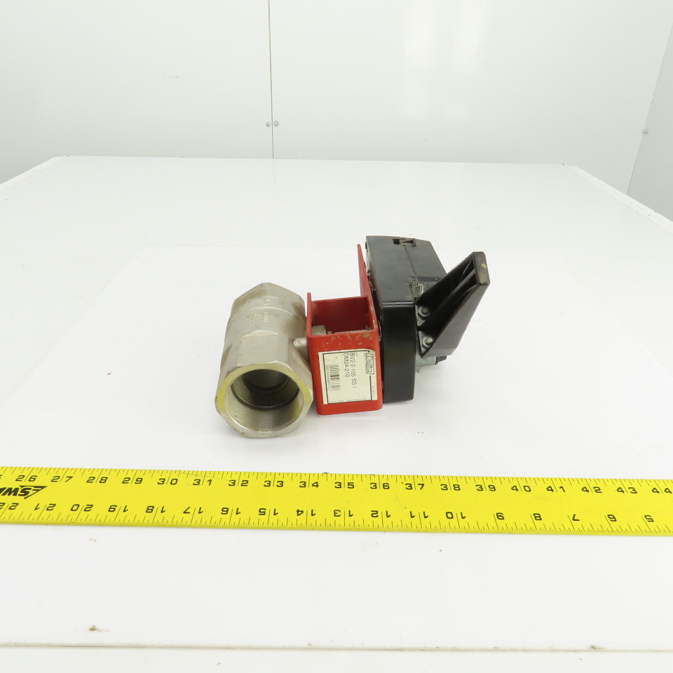 Delta Control DM24-210 BV2-2-105 SS 24V Electric Actuator W/Stainless Ball Valve