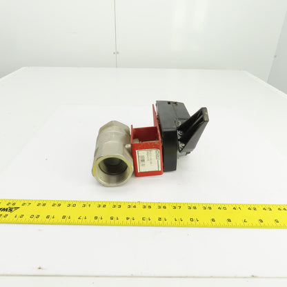 Delta Control DM24-210 BV2-2-105 SS 24V Electric Actuator W/Stainless Ball Valve