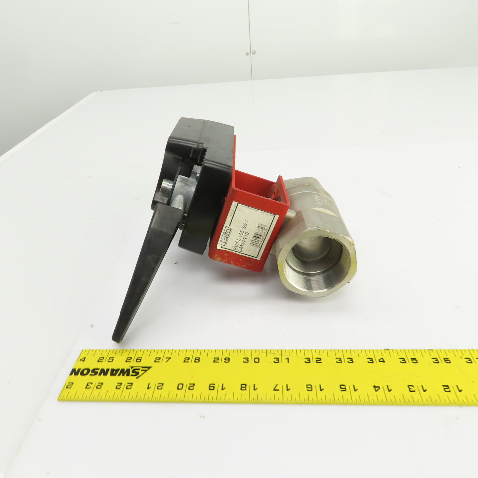 Delta Control DM24-210 BV2-2-105 SS 24V Electric Actuator W/Stainless Ball Valve
