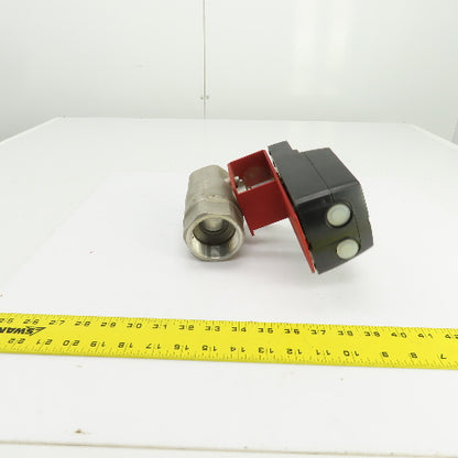 Delta Control DM24-210 BV2-2-105 SS 24V Electric Actuator W/Stainless Ball Valve