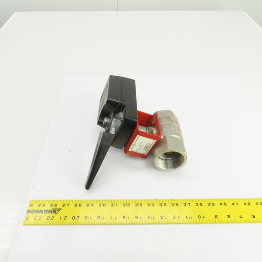 Delta Control DM24-210 BV2-2-105 SS 24V Electric Actuator W/Stainless Ball Valve