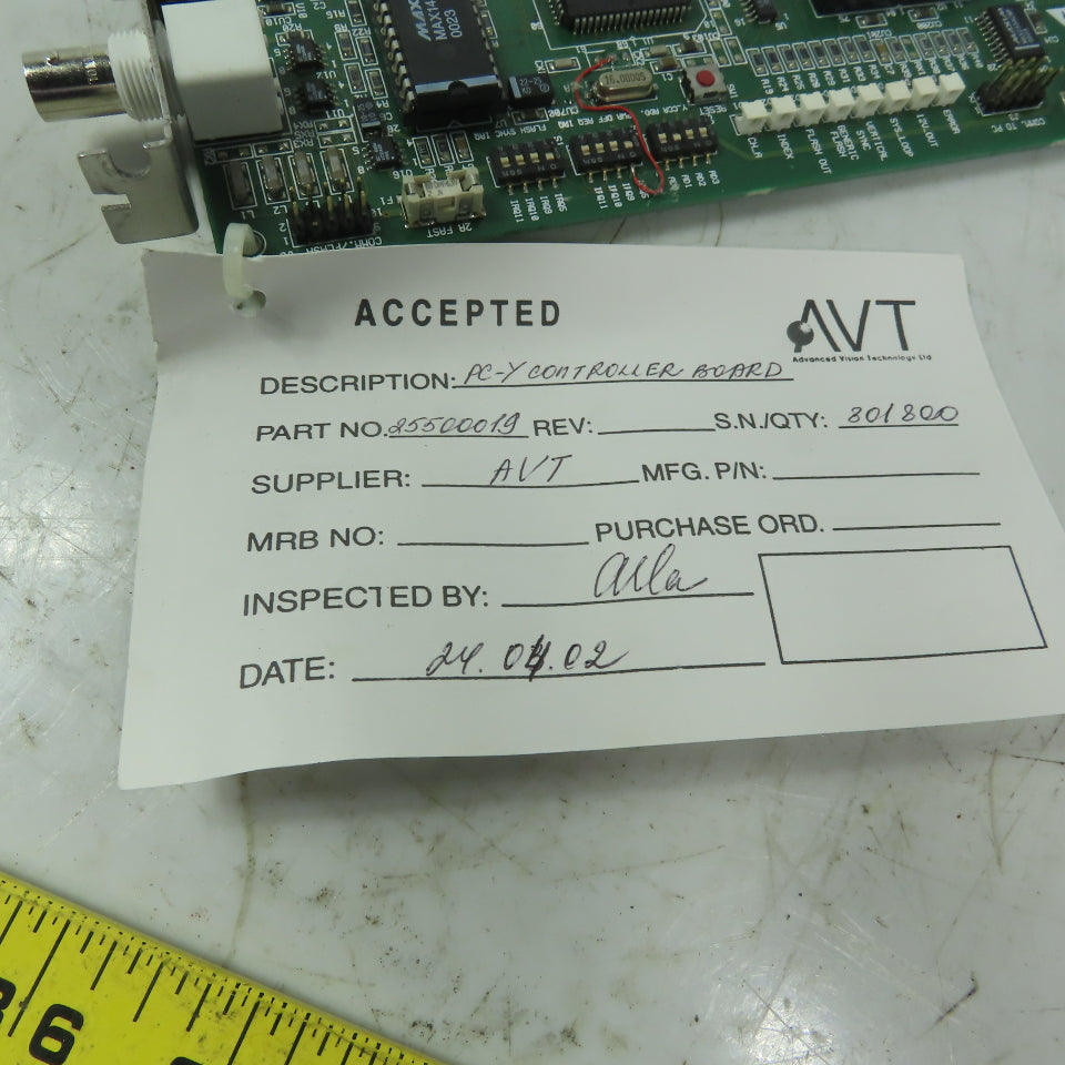 Advanced Vision Technology 25500019 PC-Y Controller Board PCB Card Ver: 2.87