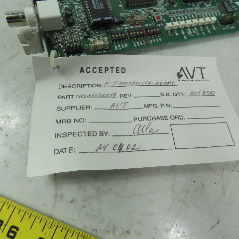 Advanced Vision Technology 25500019 PC-Y Controller Board PCB Card Ver: 2.87