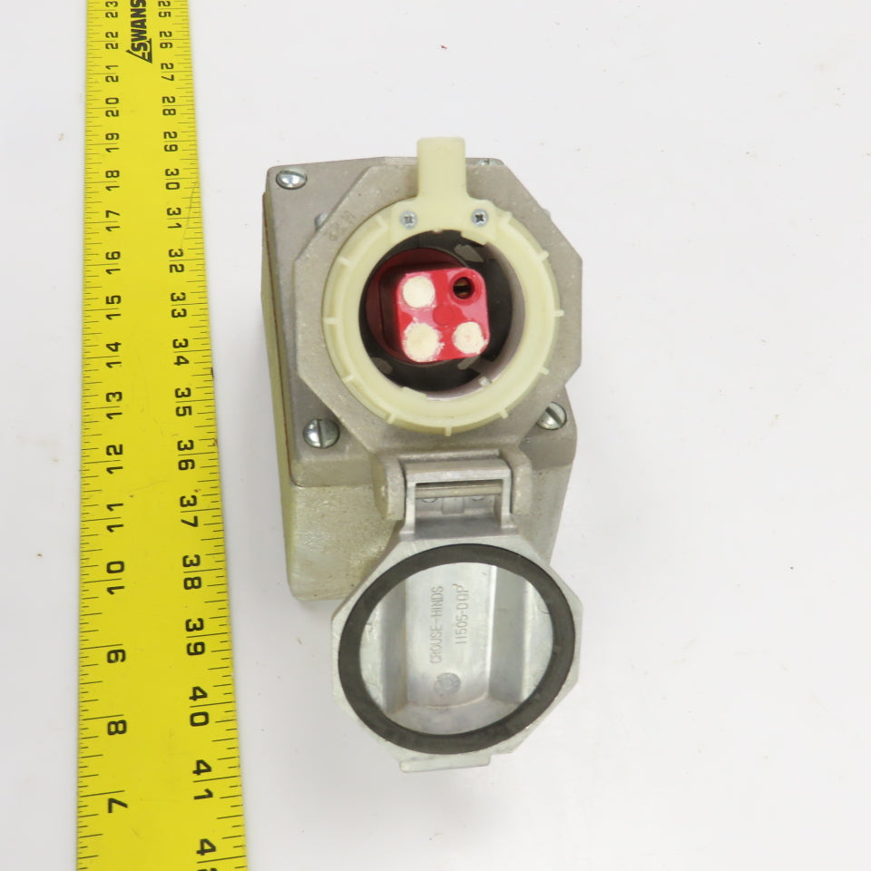 Crouse-Hinds CPS732 301 Delayed Action Arktite Receptacle 230/460V 1/3HP 7/30A