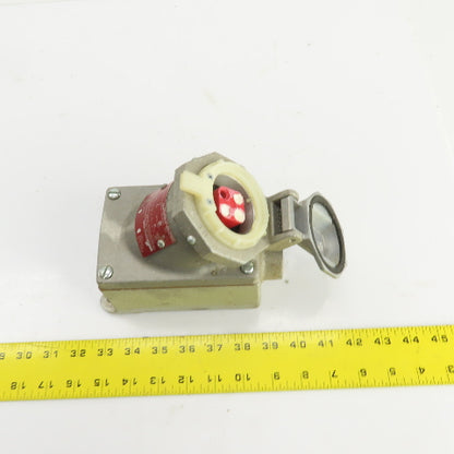 Crouse-Hinds CPS732 301 Delayed Action Arktite Receptacle 230/460V 1/3HP 7/30A