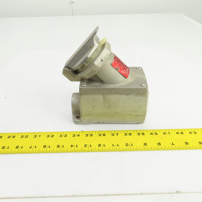 Crouse-Hinds CPS732 301 Delayed Action Arktite Receptacle 230/460V 1/3HP 7/30A