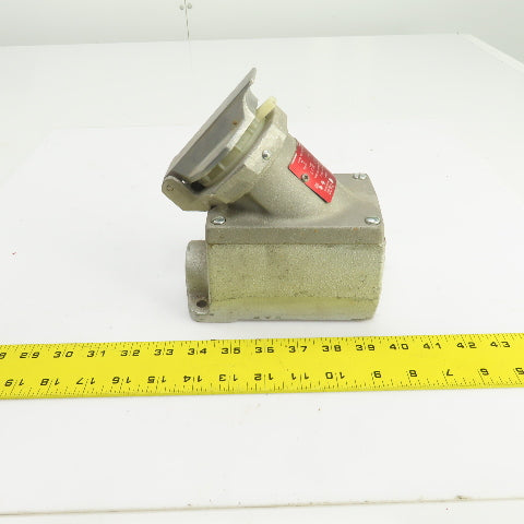 Crouse-Hinds CPS732 301 Delayed Action Arktite Receptacle 230/460V 1/3HP 7/30A