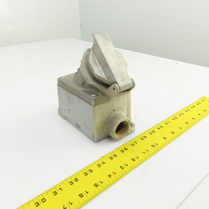 Crouse-Hinds CPS732 301 Delayed Action Arktite Receptacle 230/460V 1/3HP 7/30A