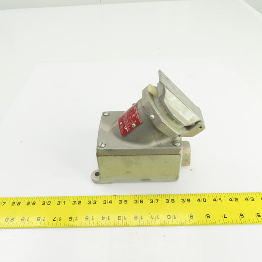 Crouse-Hinds CPS732 301 Delayed Action Arktite Receptacle 230/460V 1/3HP 7/30A