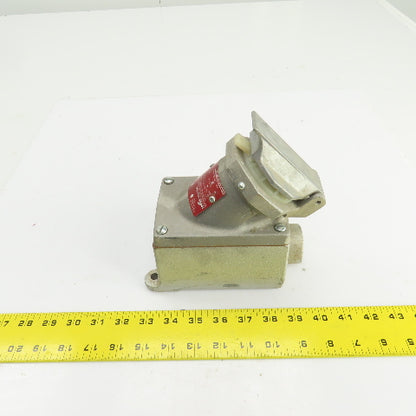 Crouse-Hinds CPS732 301 Delayed Action Arktite Receptacle 230/460V 1/3HP 7/30A