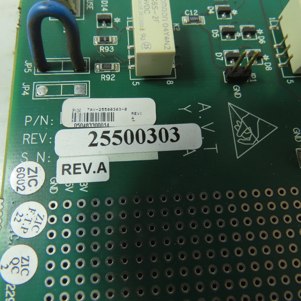 Advanced Vision Technology 25500303 Rev A PC-Y Controller Board Card Ver: 3.4 R5