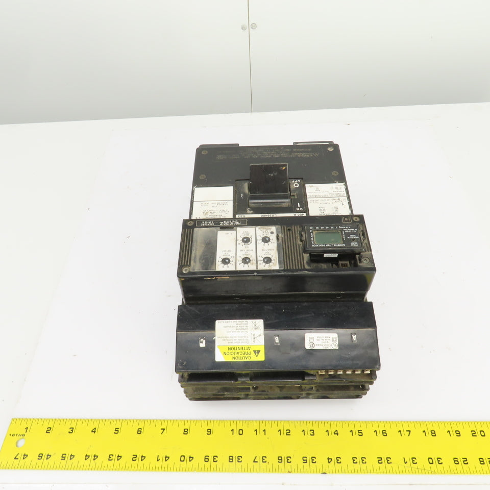 Square D LKX36400 S3B Micrologic 400A Electronic Trip Circuit Breaker 240-600VAC