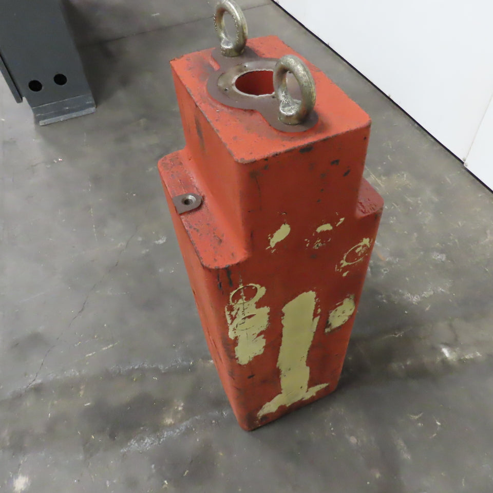 11" x 12" x 35" Machine Counter Weight Counterbalance Steel 1045Lbs
