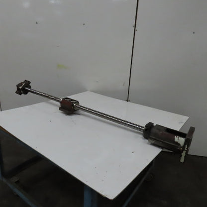 40mm Single Start Ball Screw And Nut Assembly Approx. 50" Travel 72" OAL