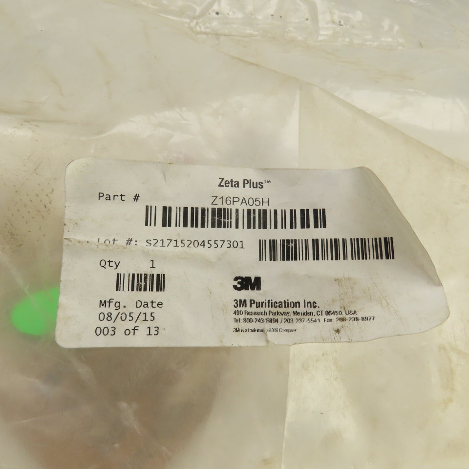 3M Z16PA05H Zeta Plus H Series Filter Cartridge 14 Cell Silicone 16" x 10-3/4"