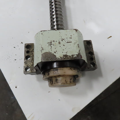 40mm Single Start Ball Screw And Nut Assembly Approx. 31-1/2" Travel 50" OAL