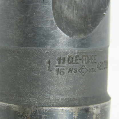 Cleveland 1-11/16" High Speed Steel Drill Bit Morse Taper #5 Shank MT5 USA