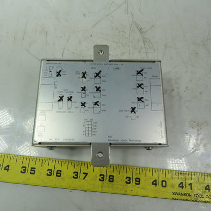 Advanced Vision Technology 25504040 Rev. 1.04 Sync Level Matcher Dev. 5V