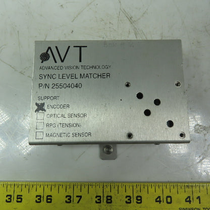 Advanced Vision Technology 25504040 Rev. 1.04 Sync Level Matcher Dev. 5V