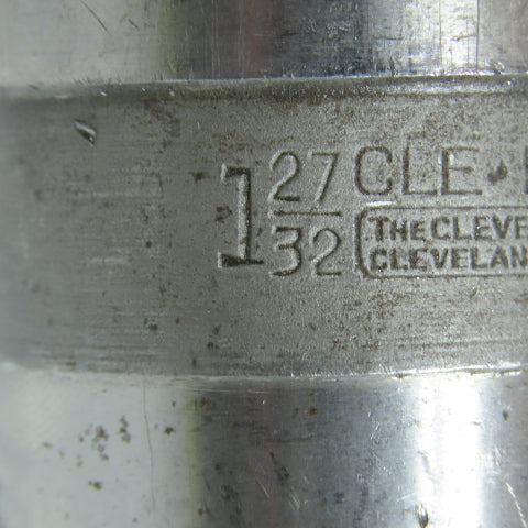 Cleveland 1-27/32" High Speed Steel Drill Bit Morse Taper #5 Shank MT5 USA