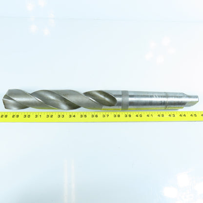Cleveland 1-27/32" High Speed Steel Drill Bit Morse Taper #5 Shank MT5 USA