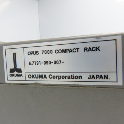 Okuma BP6A101A-ENG OPUS 7000 Rack W/ ACP, FCP3, UCMB+F Cards