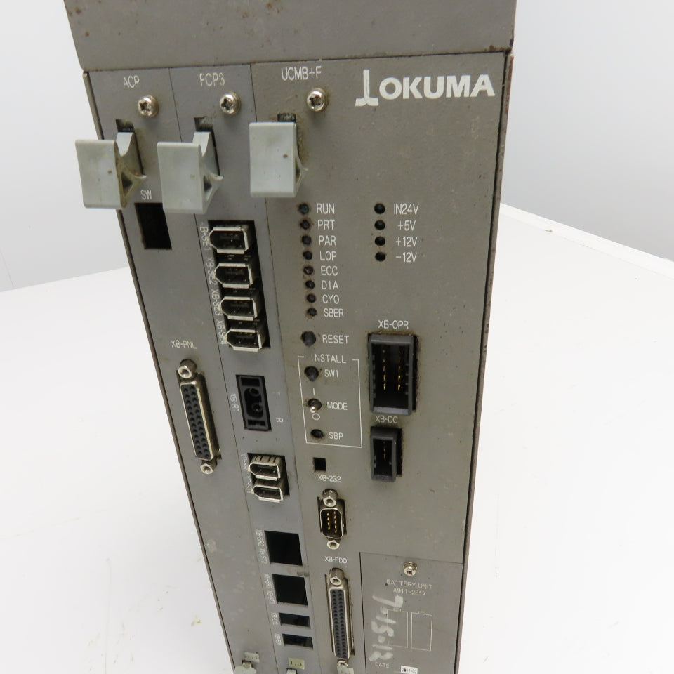 Okuma BP6A101A-ENG OPUS 7000 Rack W/ ACP, FCP3, UCMB+F Cards