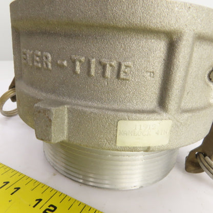 Ever-Tite 11912 4" Kamlock Coupling 4" NPT