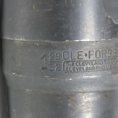 Cleveland 1-29/32" High Speed Steel Drill Bit Morse Taper #5 Shank MT5 USA