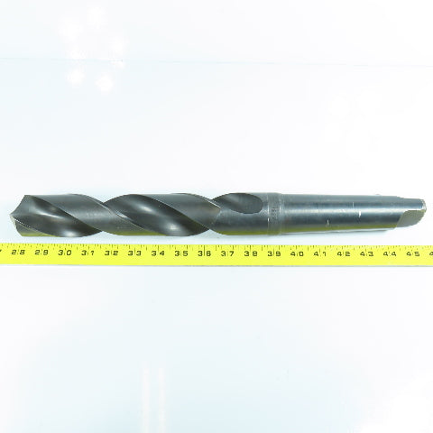 Cleveland 1-29/32" High Speed Steel Drill Bit Morse Taper #5 Shank MT5 USA