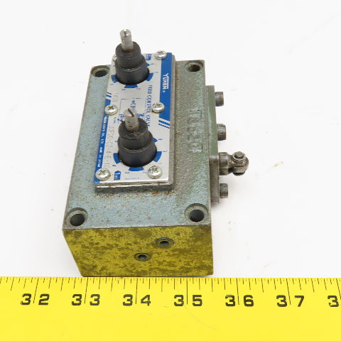 Yuken UCF2G-03-4-E-10 Hydraulic Feed Control Valve