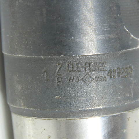 Cleveland 1-29/32" High Speed Steel Drill Bit Morse Taper #5 Shank MT5 USA