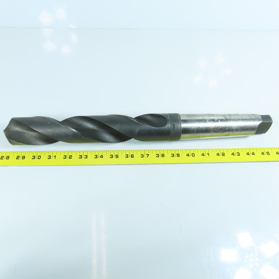 Cleveland 1-29/32" High Speed Steel Drill Bit Morse Taper #5 Shank MT5 USA