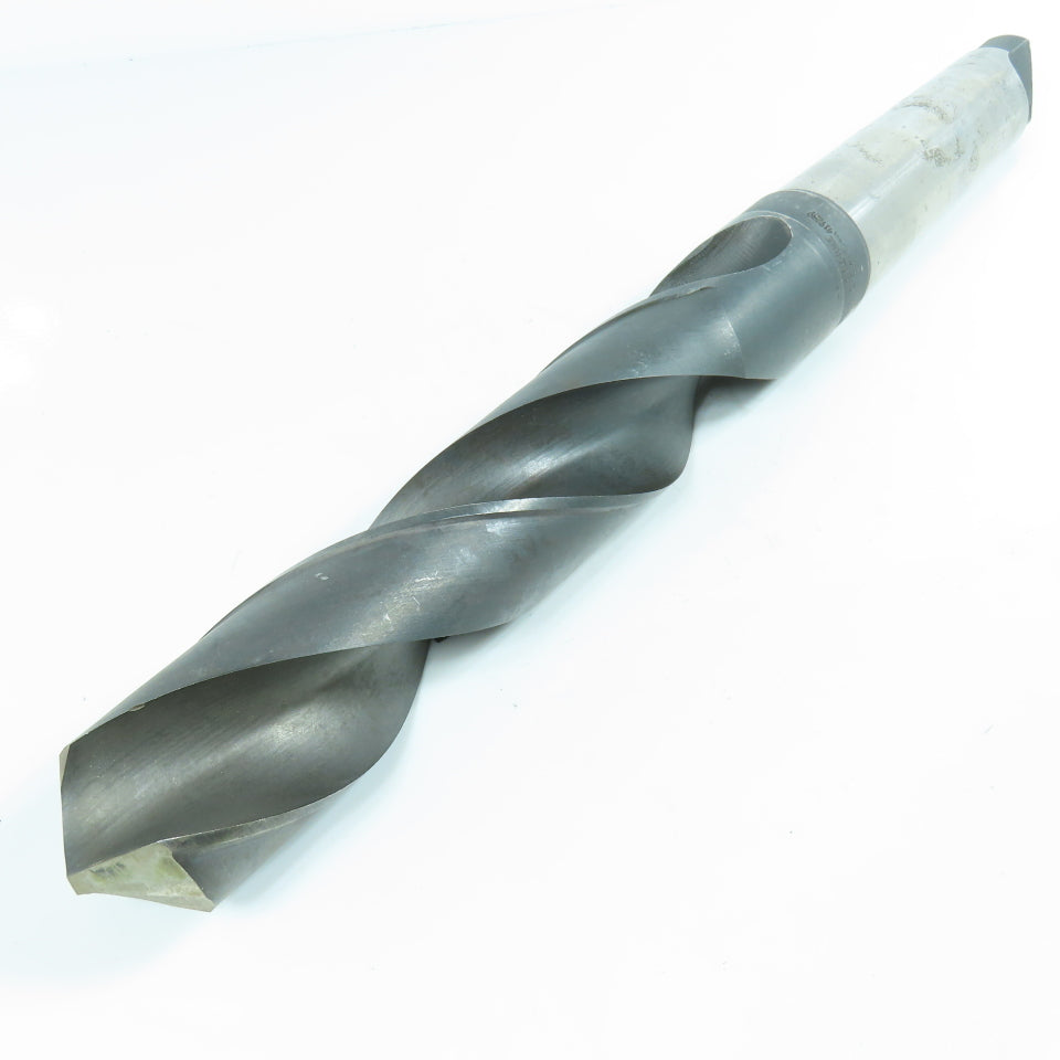 Cleveland 1-29/32" High Speed Steel Drill Bit Morse Taper #5 Shank MT5 USA