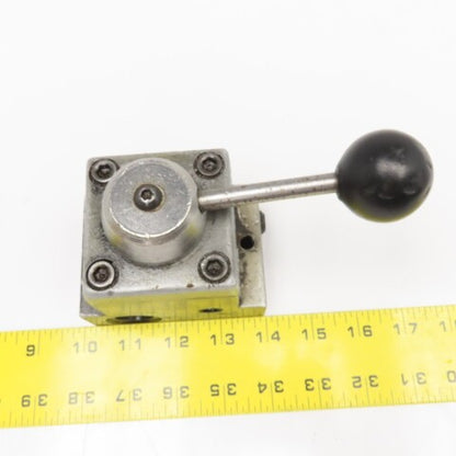 Power Team 9503 Manual Control Valve 3/4 Way 2 Position 5000PSI 1/4" NPT