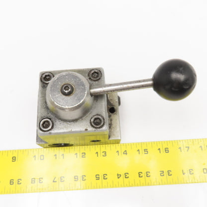 Power Team 9503 Manual Control Valve 3/4 Way 2 Position 5000PSI 1/4" NPT