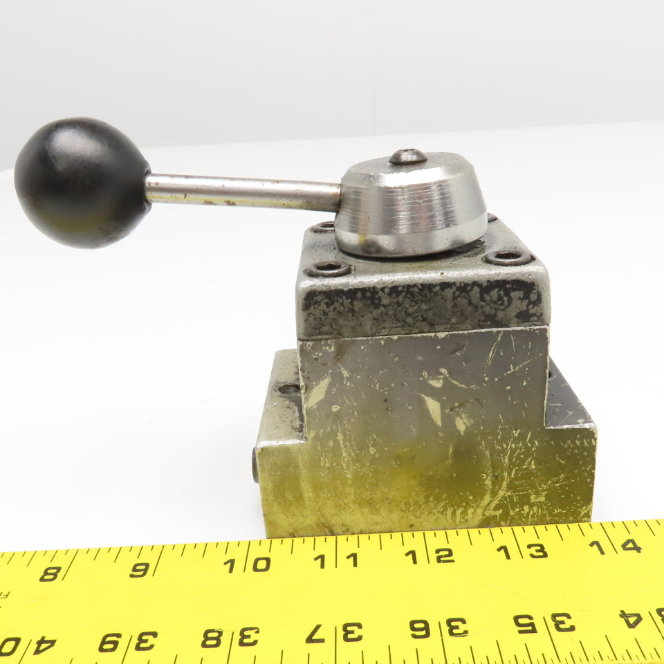 Power Team 9503 Manual Control Valve 3/4 Way 2 Position 5000PSI 1/4" NPT