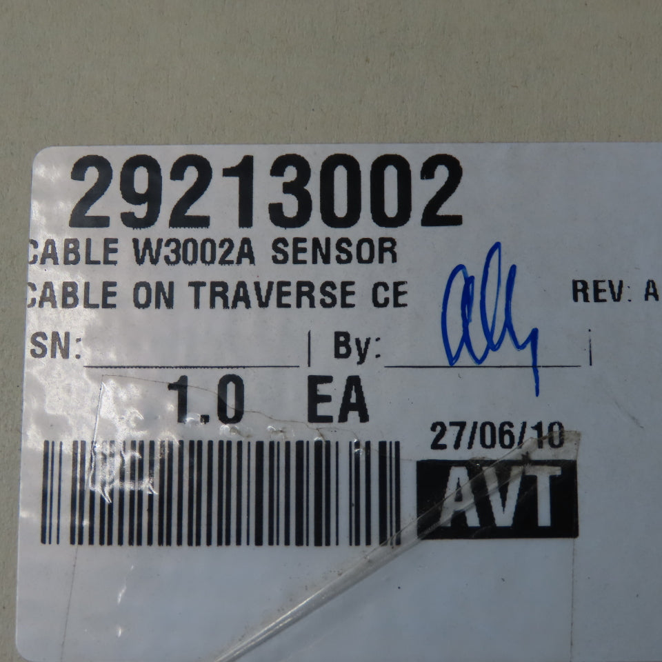 Advanced Vision Technology 29213002 Ser. A Sensor W/W3002A Cable & racket
