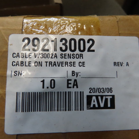 Advanced Vision Technology 29213002 Ser. A Sensor W/W3002A Cable & racket
