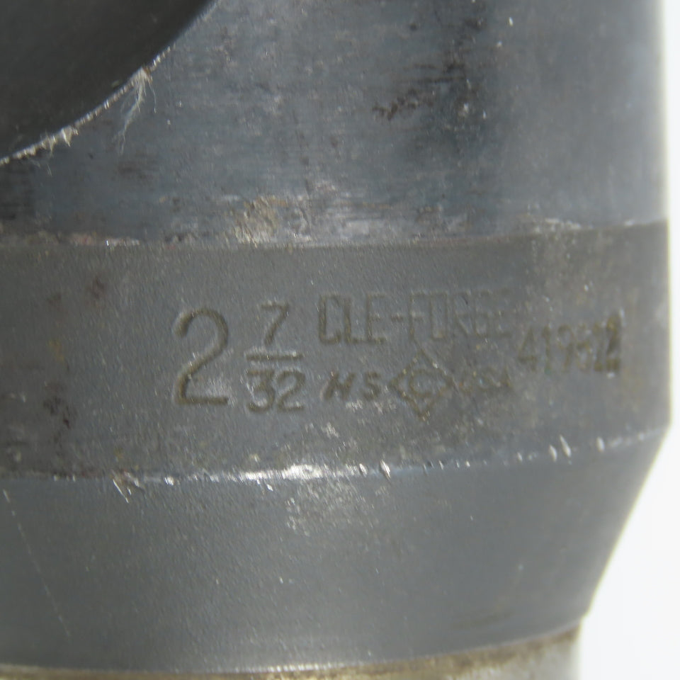 Cleveland 1-7/32" High Speed Steel Drill Bit Morse Taper #5 Shank MT5 USA