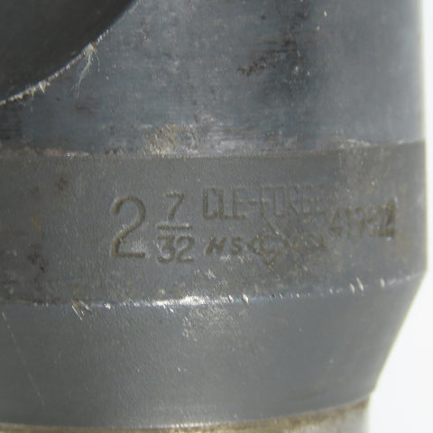 Cleveland 1-7/32" High Speed Steel Drill Bit Morse Taper #5 Shank MT5 USA
