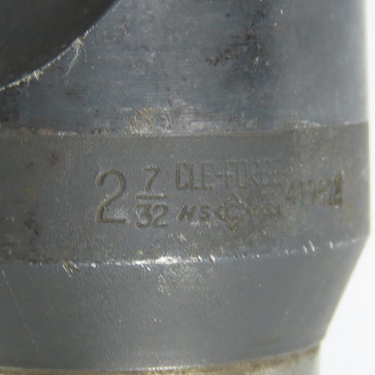 Cleveland 1-7/32" High Speed Steel Drill Bit Morse Taper #5 Shank MT5 USA