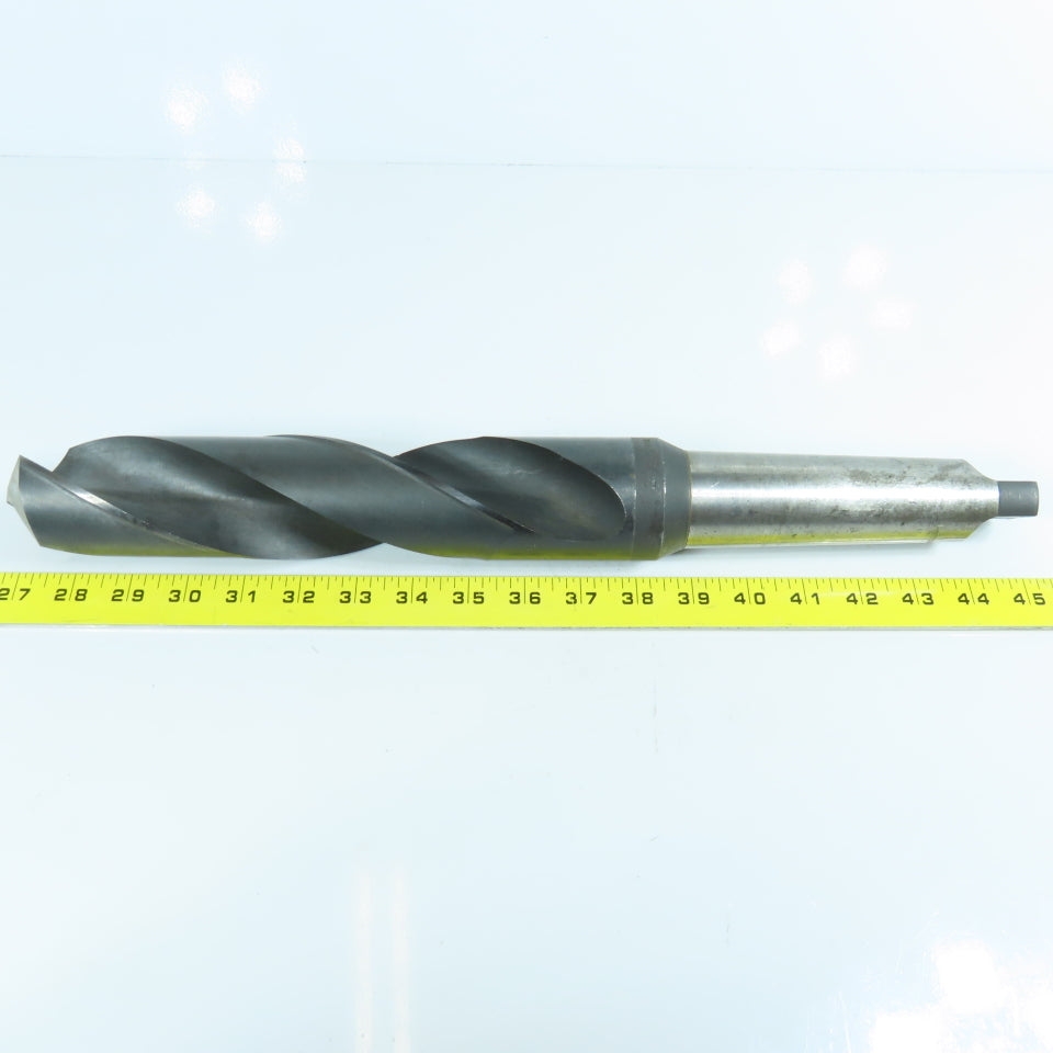Cleveland 1-7/32" High Speed Steel Drill Bit Morse Taper #5 Shank MT5 USA