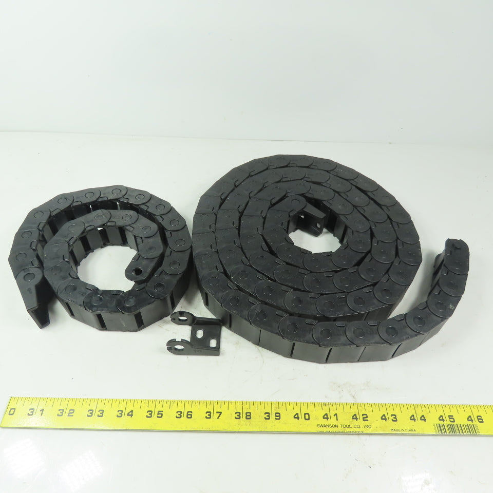 Igus 14.2.048 Energy Chain 1-3/8 "x 1" x 108" W/3 End Anchors