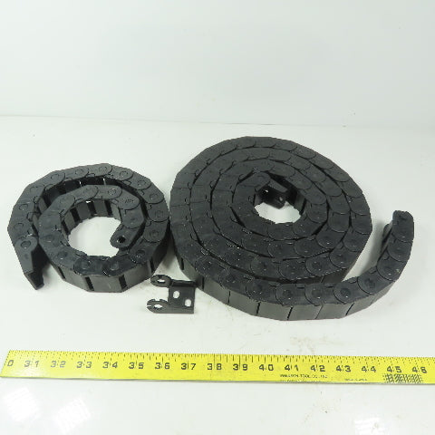 Igus 14.2.048 Energy Chain 1-3/8 "x 1" x 108" W/3 End Anchors