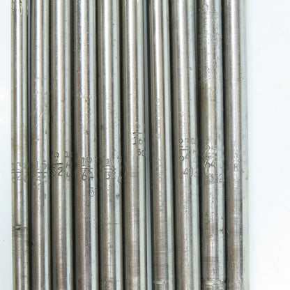 Misc. 13/16", 23/64", 3/8" Chucking Reamer Lot of 10