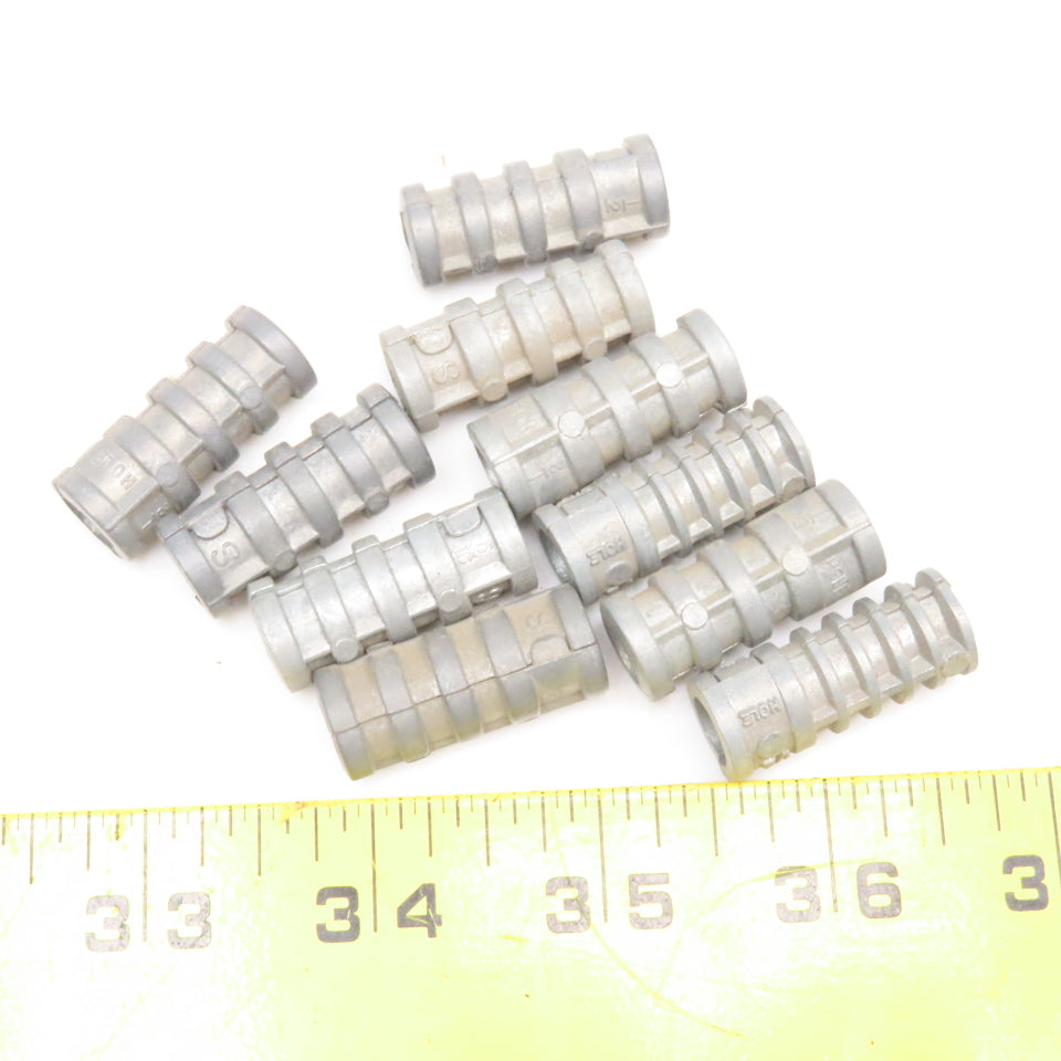 1/2" Hole 5/16" Lag Shield Anchor 1-1/4" OAL Lot Of 10