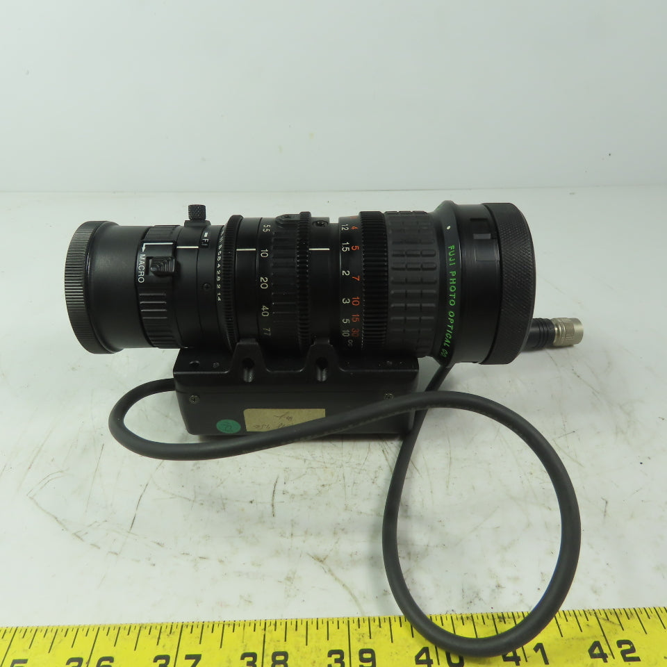 Fuji T14x5.5DA-R11 TV Zoom Lens For 3CCD Photo QC Inspection