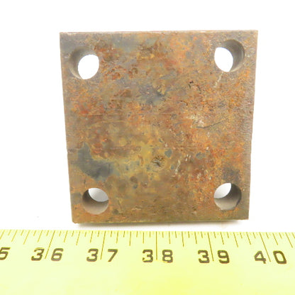 3/4" Thru Hole Heavy Steel Cylinder Mounting Pivot 3-1/2" x 3-1/2"