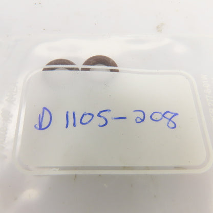 D1105-208 Hydraulic Cylinder Pilot Passage Seal Lot Of 2